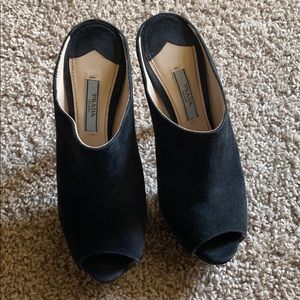 Prada high heels suede